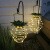 艾睿益太阳能花园家用LED铜线吊灯景观灯菠萝灯户外防水凤梨挂灯