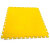 久佰格 PVC工业地垫 黄色 512*512*7mm 钢板纹