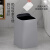 垃圾桶2024新款大号卫生间高颜值卧室厨房客厅厕所办公室纸篓 10L橘色