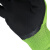 登升有一把手L648绿纱黑胶透气手套 劳保手套 浸胶涂掌防滑耐磨防护手套(12付/包)