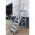 定制适用铝合金梯子 移动平台梯 户外梯 登高梯 踏步梯 跨线梯可 ZWLAP-H20(2.0米)