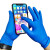 爱马斯（AMMEX）APFNCHD无粉麻面一次性蓝丁腈手套 橡胶手套 耐油耐酸碱实验加厚耐用型 深蓝1000只/10盒 M码