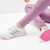 阿迪达斯 （adidas）女鞋夏季新款GALAXAR Run运动鞋缓震跑步鞋轻便休闲鞋 FX6880白灰桃红 40