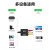 HDMI转AV转HDMI转换器 高清转3RCA音视频线红白黄 带USB供电笔记本电脑机顶盒连电视 HDMI转AV 黑色