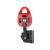 省力提拉上升器自锁滑轮组拉力提升降器空调重物吊装起重神器 黑色滑轮+钢锁+10.5mm绳10米
