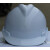 工地头盔国标加厚电力防砸领导印字男帽衬 加厚ABS材质白色