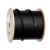 首千 皮线光纤光缆 室内3.0单模单芯 2芯2钢丝 光纤线 500米/轴 黑色 可定制各种米数  SQ-GP345-2B