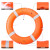 援邦 防汛成人救生圈船用专业救生浮圈实心游泳泡沫圈 救生圈-成人橙色包布泡沫款（中号）