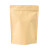 稳斯坦 W1006 (100只)磨砂开窗牛皮纸袋 加厚防水茶叶密封袋自立袋自封袋 双面厚28丝30*40+5