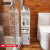 安赛瑞 浴室窄柜 卫生间纸巾收纳柜 抽屉式缝隙储物柜 白色加宽款 7D00024