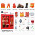 微型消防站消防工具柜消防器材全套装防火消防服5件套工地消防柜 加厚消防柜（1.6x1.2x0.4）;
