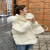 JAN ZIGULLA羽绒服女冬季短款2023新款时尚韩版加厚面包服白鸭绒外套小个子潮 奶油白 S现货建议80-120斤