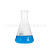 定制三角烧瓶实验室锥形瓶玻璃瓶广口平底烧瓶高硼硅加厚玻璃锥形 敞口200ml5个价