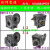NMRV蜗轮蜗杆减速机57/60/80/86/110/130伺服步进电机涡轮减速器 NMRV30专配57步进