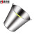 集华世 圆形白铁皮手提水桶大号油桶镀锌桶【15L-2个装】JHS-0180