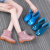 夏季女雨鞋短筒水鞋女胶鞋套鞋短雨靴 粉色(速干款) 短筒(无网布款) 36