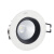 LED射灯嵌入式天花灯高亮度NLED1101D/1102D/1103D/1104D 1102DA-9W  暖白光  开孔Φ95mm