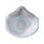 伍尔特官方（WURTH）0899110504 防毒面具 CM300-VALVE-FFP2-CARBON, 2个/包，呼吸面罩，杯型面罩