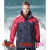 代尔塔405321时尚防寒服保暖外套可脱卸内胆装新雪丽低温-20 405321红色 L