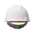 梅思安/MSA PE标准型一指键帽衬+超爱戴帽衬组合V型无孔安全帽施工建筑工地劳保防撞头盔 白色 1顶