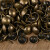 CLCEY装饰钉青古铜蘑菇门钉圆头家具沙发螺纹图钉迷你仿古大头铜泡钉 0 1.6cm黄铜色50个