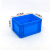 塑料灰色汽车配件物流箱 400-230灰色汽车配件箱汽配件零件物流箱 蓝色