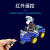 LOBOROBOT Arduino四驱智能小车机器人套件 Scratch编程 蓝牙循迹超声波避障 B+书+微信控制 含意大利UNO板