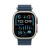 苹果（Apple）Watch Ultra2 苹果智能运动钛金属手表 男女通用Ultra2 GPS+蜂窝款 蓝色 海洋表带 官方标配