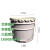 10L-20L铁桶油性桶化工桶油漆桶沥青桶调漆桶罐白皮桶空桶花篮桶 22L涂白花篮盖