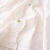YZYO衬衫女设计感小众漂亮洋气日系木耳边立领彩扣蝴蝶结长袖春秋上衣 白色 M