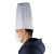 大杨396一次性无纺布加厚厨师帽 20顶/包 29*29cm 80g纤白高圆帽 厨房工作帽 