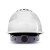 LISM伟光ABS国标安全帽男工地领导电力工程施工透气白色头盔定制印字 YD-OT欧式透气蓝色舒适旋钮帽衬