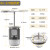 耐高温加长轴电机220v热循环锅炉搅拌风扇370w380v工业烘烤箱风机 370W/1400转/380V-加风叶