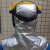 UVAuvbuvc防护面罩头盔uv灯紫光灯工业面具面 透明款 单面罩 (适用于小功率辐