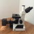 4XB显微镜4XC三目倒置金相显微镜可配金相理化分析软件带调试 4XB双目金相显微镜