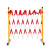 疫情防控隔离栏玻璃钢伸缩围栏电力安全施工护栏安全警戒隔离栏 红白(高1.2*长7m加厚款)