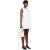 吉尔·桑达（Jil Sander） 618女士白色摆缝袋连衣裙 Optic white 32 DK