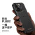 DUX DUCIS适用苹果iPhone15手机壳14promax皮纹多功能保护套13卡包支架磁吸magsafe充电全包防摔 标准款【黑色】 iPhone 13Pro Max