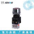 韩国凯昆KACONΦ22带LED灯金属防护圈型蘑菇头按钮开关K22-27-C29