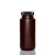 适用60/100/250/500/1000mlHDPE棕色大口试剂瓶广口聚遮光塑料瓶 大口125ml