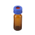 佑工信 2ml透明/棕色进样瓶液相色谱玻璃样品瓶取样瓶顶空瓶含垫盖 单位：个 进样瓶垫片100个 