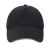 HKFZ帽子定制logo印字鸭舌帽棒球帽工作帽广告帽男女儿童志愿者帽定做 黑色棉全布 均码