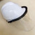 卧隆鼎高温耐热隔热面罩防护面罩隔热面屏透明面罩冶炼阻热用面罩头盔 白色帽子
