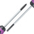 拓伏锐（TOPFORZA）螺丝刀套装精密十字一字起子组改锥工具组套装S2合金钢紫黑双色8件套SD-0213