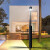 亮普洛 铝型材景观灯 B款 方柱灯3米 1套 户外景观灯 小区别墅草坪灯 防水led路灯