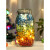 ABDT创意幸运星空纸鹤玻璃瓶透明许愿瓶罐成品星星发光生日学生礼物 6号瓶