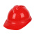 安全帽工地国标防摔工作帽带绳玻璃钢工程头盔定制logo印字 红色加厚玻璃钢 红黄蓝白四色可