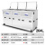 语路YL-3018GH大型工业超声波清洗机三槽带烘干功能 机械清洗设备 YL-3060GH 264L 清洗(过滤)+漂