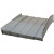 钢板防护罩车床镗床加工中心850/1060轴导轨伸缩不锈钢护板防尘罩 银色