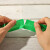 欧杜 绿色高粘性和纸胶带50米大卷油漆用喷漆美纹纸装修美缝分色纸整箱 1.0cm*50m(5卷)
